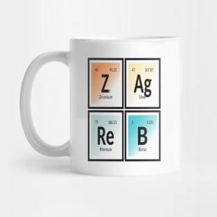 Elements of Zagreb City Mug